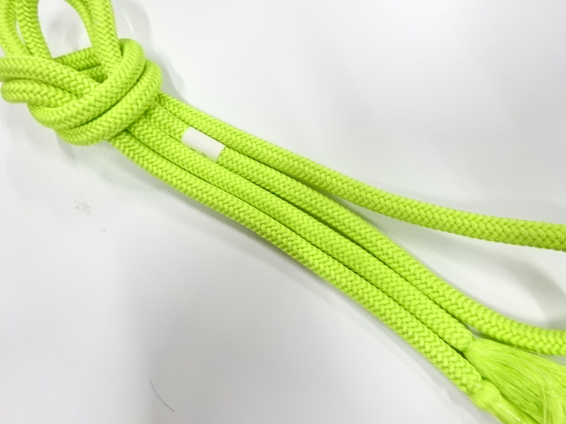 未使用品　正絹　手組帯締め